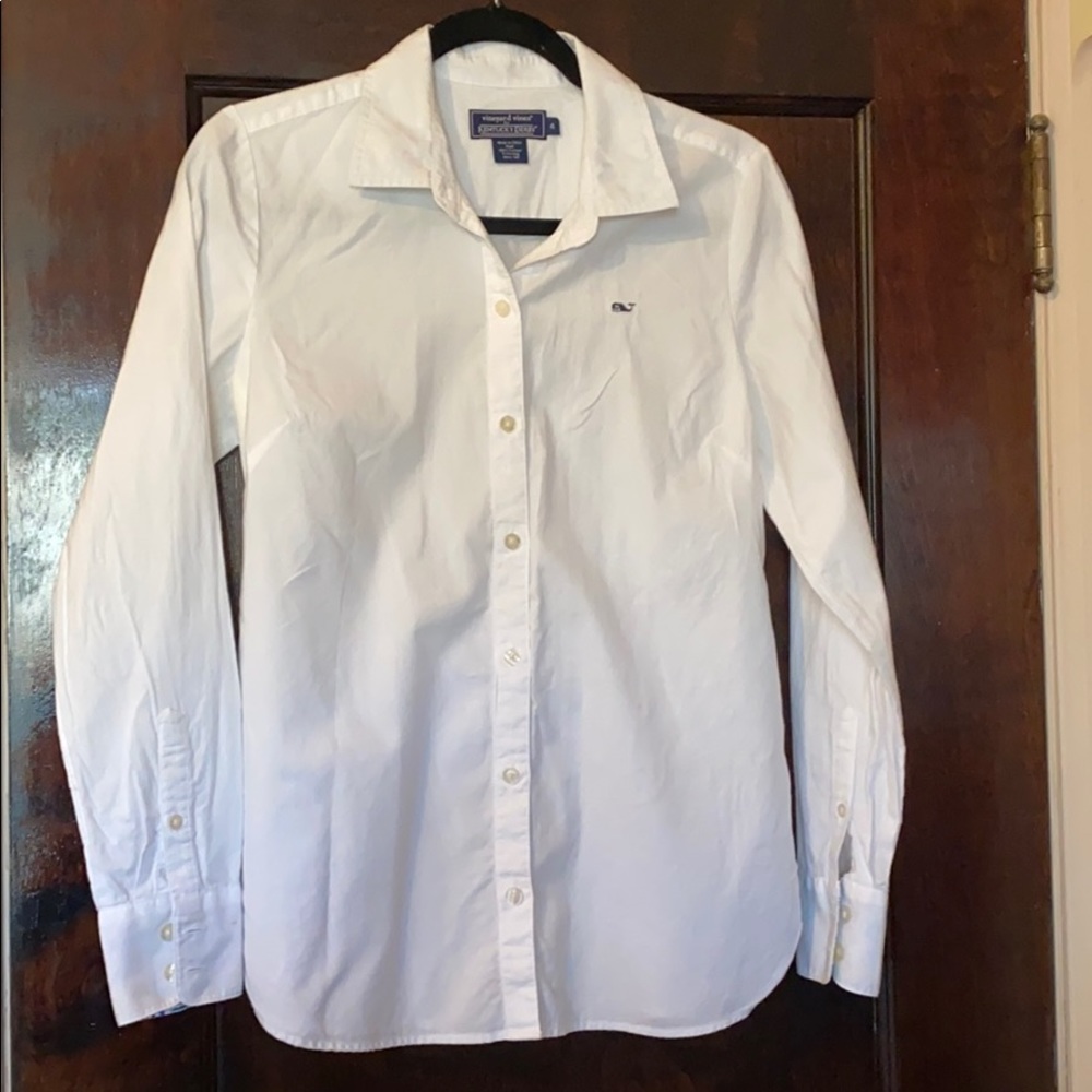 White button up